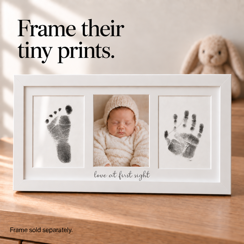 Mess-Free Baby Handprint & Footprint Keepsake Kit